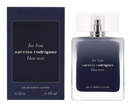 Imagen 2 de 6 de Perfume Caballero Narciso Rodriguez Bleu Noir Extreme 100ml