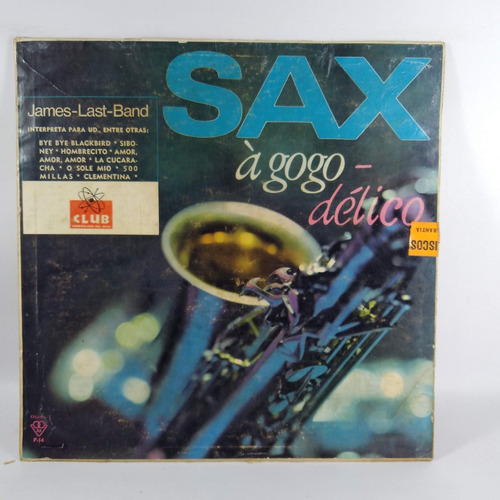 Lp Vinyl Jame Last Band Presenta  Sax Agogo - Délico