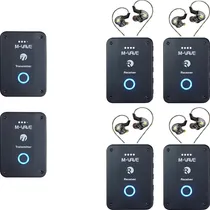 Comprar Monitor Retorno Palco M-vave 2 Transmissores 4 Receptores