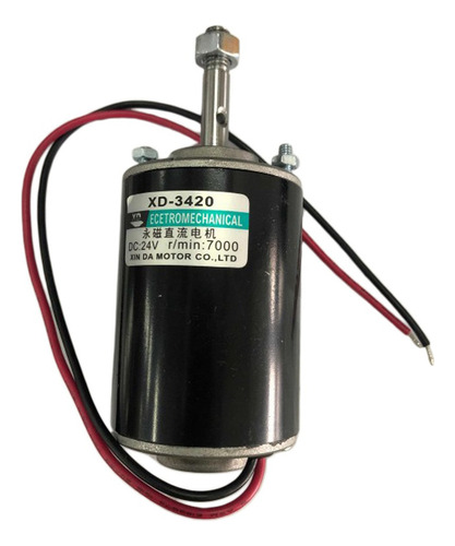 Motor Eléctrico Dc, 12v 30w 3000rpm Motor De Imán