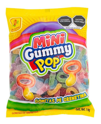 Gomita De Llave Gummy Pop De La Rosa Dulce Granel 1 Kilogram