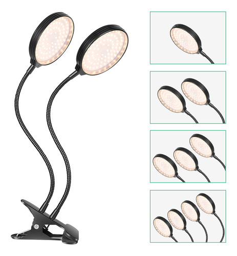K Luz Usb For Cultivo De Plantas, 156 Led, Espectro