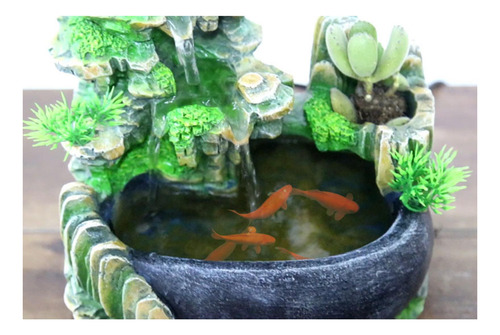 Fuente De Escritorio Rocío Con Niebla Multicolor Con Niebla