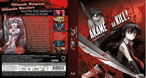 Akame Ga Kill! Blu Ray Oficial
