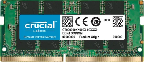 comprar Memória RAM color verde 8GB 1 DDR4 3200Mhz Crucial CT8G4SFRA32A