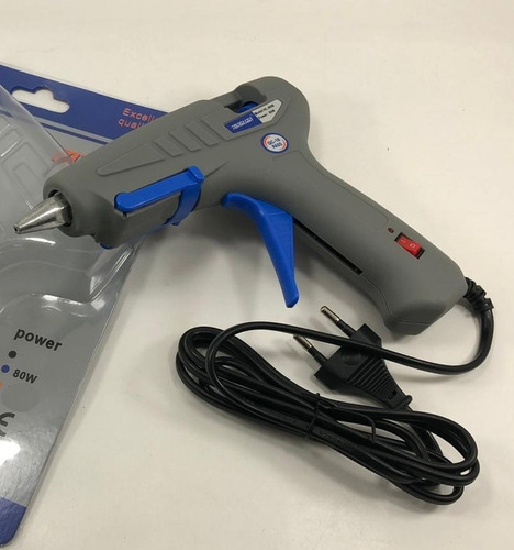Pistola Encoladora Silicona Eléctrica 80w Barra Grueso