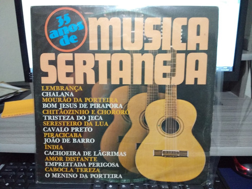 Lp Coletania 35 Anos De Musica Sertaneja Código 01