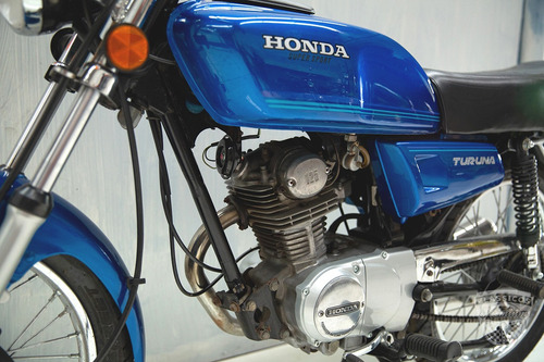 Honda Turuna 125 - 1981 81 - Apta Para Placa Preta