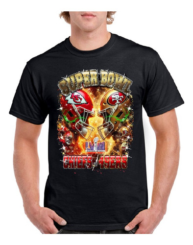 Playera - Super Bowl - Kansas San Francisco - Las Vegas 58