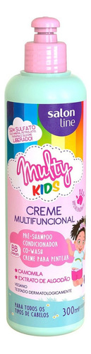 Creme Para Pentear Salon Line 300ml Multy Kids