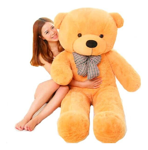 Urso De Pelucia Grande Gigante 1,40 Mts 140cm Super Presente