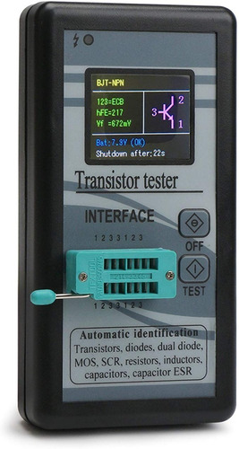 Tester Probador De Componentes By1 - Capacitores Esr Capache