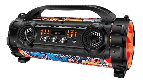 Imagem 3 de 7 de Caixa Amplificadora Mondial Mco-08 ,entradas Usb, 100w Rms