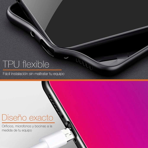 Funda Huawei P Smart Y6 Y7 Y9 2019 Cristal Case Aurora Lujo