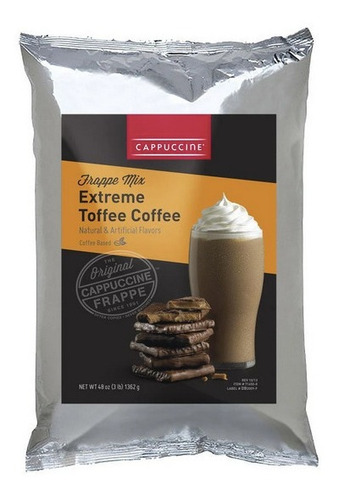 Mix De Frappe Toffee Extreme Frappuccino 3 Lb