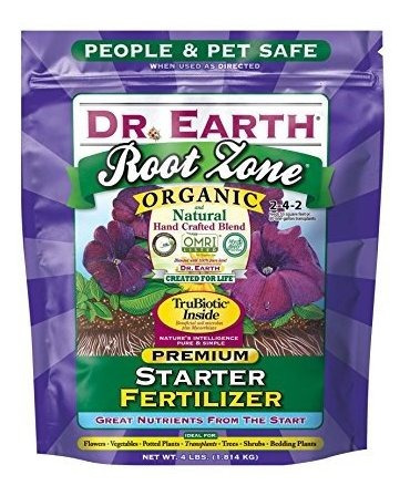 Dr. Earth Root Zone Starter Fertilizer 4 Lb