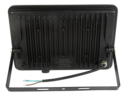 Kit 2 Refletores 100w Goodlux Branco Frio Led 6500k Externo Ip66 Cor Da Carcaça Preto 110v/220v