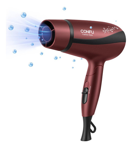 Secador De Cabello, Confu 1600w Ceramic Tourmaline, Secador 