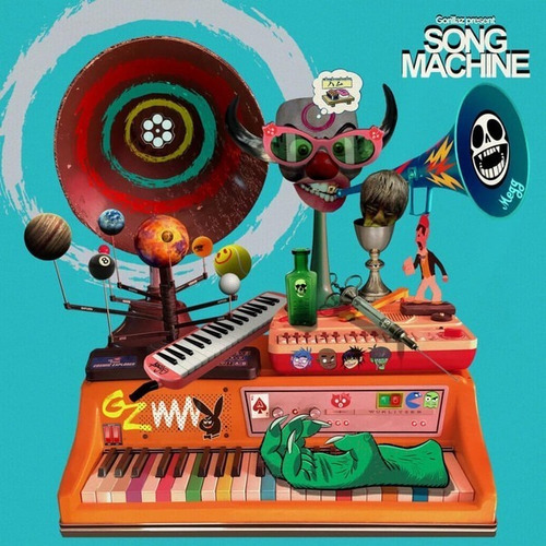 Gorillaz Song Machine Season(v Amarillo) Ruido Microtienda.