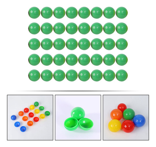 Bolas Huecas Para Sorteos, Bolas De Plástico, 100 Unidades
