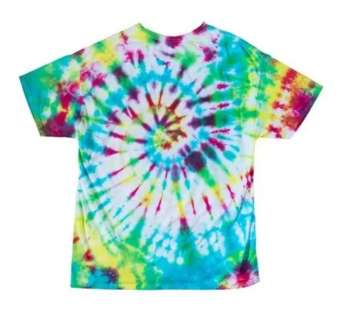 Tie dye camiseta blanca best sale