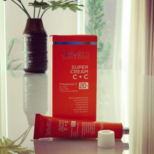 Imagem 3 de 7 de Super Cream C + C 30g Belvittà - Nanosferas Vitamina C 20%