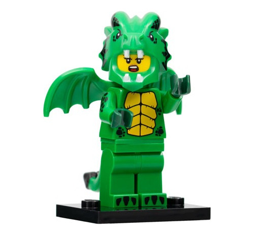 Lego Minifigura: Disfraz Dragón Serie 23.