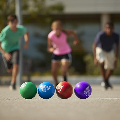 Franklin Sports Dodgeball - Bolas De Espuma Con Revestimient