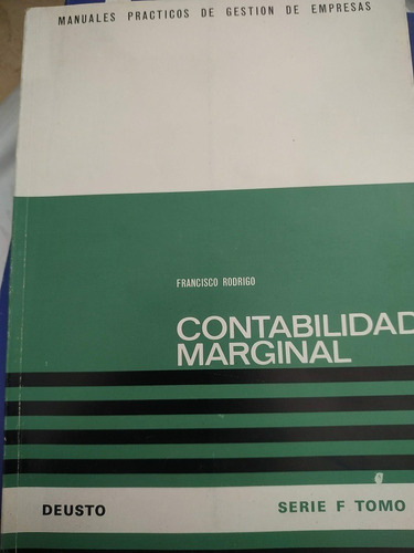 Contabilidad Marginal Tomo 3 - Francisco Rodrigo 