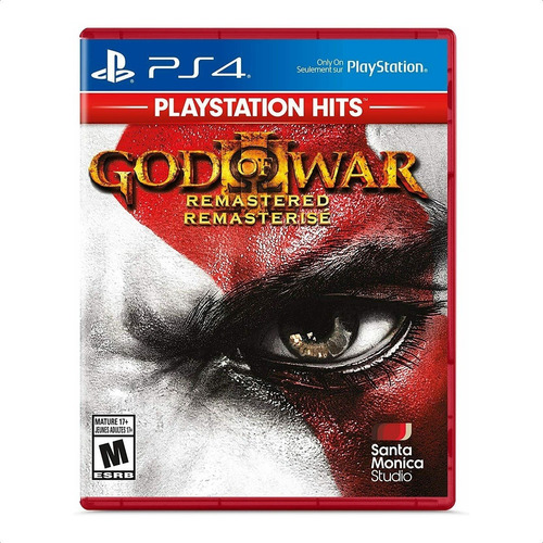 God Of War Iii: Remastered Standar Edition Ps4 Físico