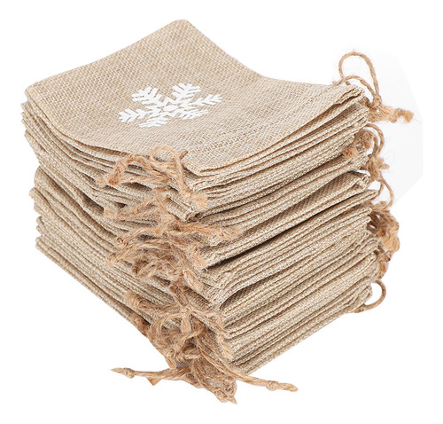 Craft De Bricolaje Bolsas De Regalo Con Cordón De Navidad