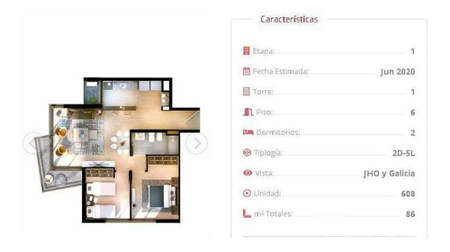 Vendo Apartamento 2 Dormitorios, Entrega 03/2021, Centro