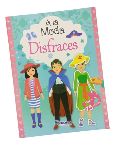 A La Moda Disfraces Libro Con Stickers Sicoben