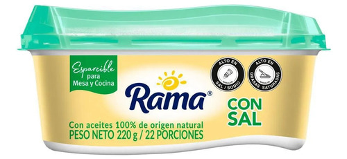Margarina Rama Con Sal X250gr