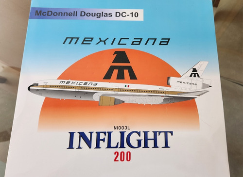 Mexicana Dc-10-15 Inflight Escala 1:200