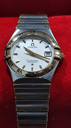Reloj Omega Constellation Automático Acero Oro 18k Dama Plateado/dorado Dorado Blanco (Usado)
