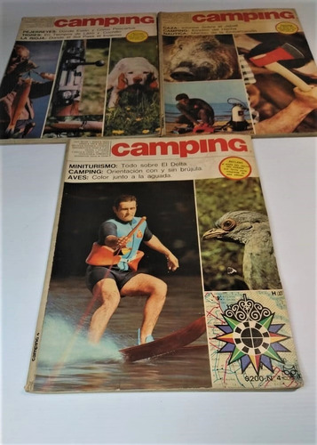 Revista Camping N°1, N°3 Y N°4 - Editorial Codex