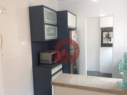 Imagem 26 de 29 de Apartamento Com 1 Dormitório À Venda, 54 M² Por R$ 288.000,00 - Canto Do Forte - Praia Grande/sp - Ap3302