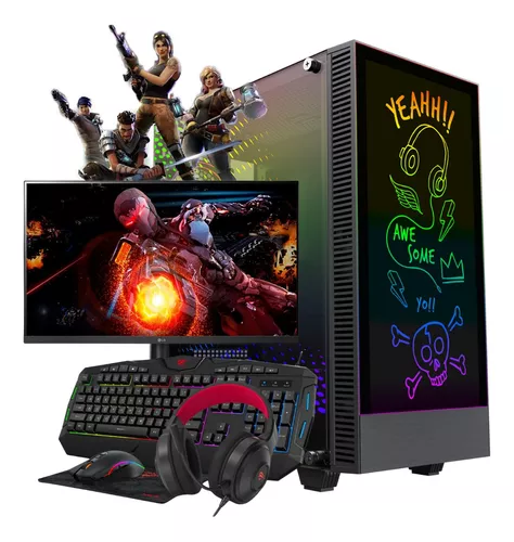 Pc Gamer Completo I7 16gb Ssd Monitor + Kit Game Full Hd