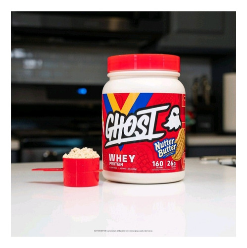 Galleta Cacahuate Nutter Butter Ghost Proteína 15servicios