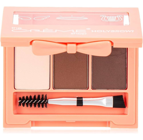 Polvo Delineador Cejas The Créme Shop Holy Brow Color Medium