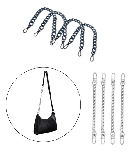 Correa De Cadena De Bolso De 8 Piezas Extensor De Correa De
