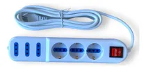 Comprar Alargue Zapatilla 3 Schuko + 3 Modular Llave Encendido 3 Mts