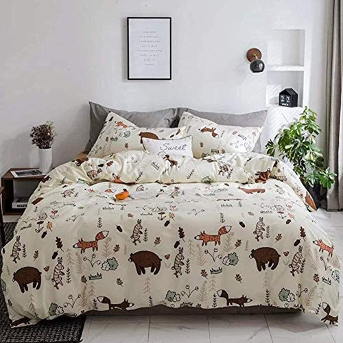 Juego De Edredón De Oso Jumeey, Juegos De Ropa De Cama De Di