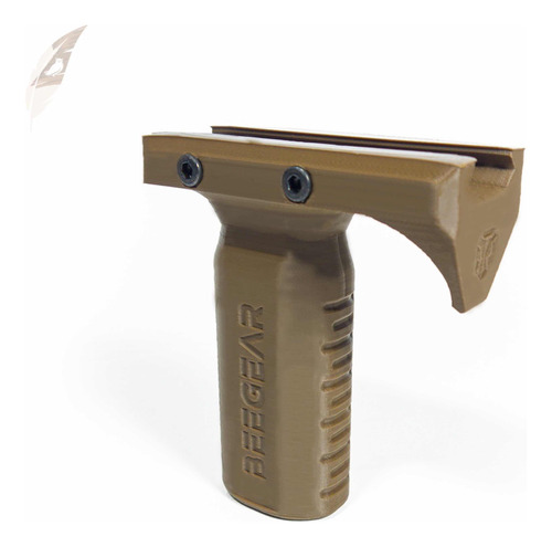 Front Grip Vertical Tático Foregrip Finger Stop Trilho 22mm