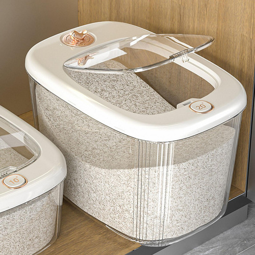 Dispensador De Caja De Arroz Transparente Gran Capacidad S