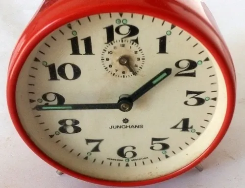 Reloj despertador junghans a cuerda hotsell