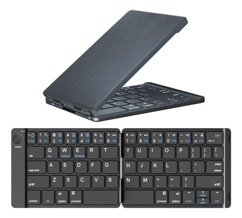 Teclado Inalámbrico Plegable Gimibox/negro