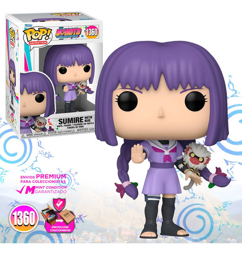 Funko Pop Sumire Con Nue #1360 Boruto Naruto Next Generation