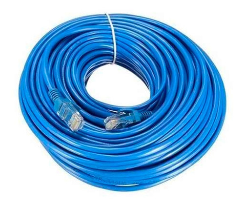 Cable De Red Rj45 Cat6 30 Metros 4par 24awg Interior Armado